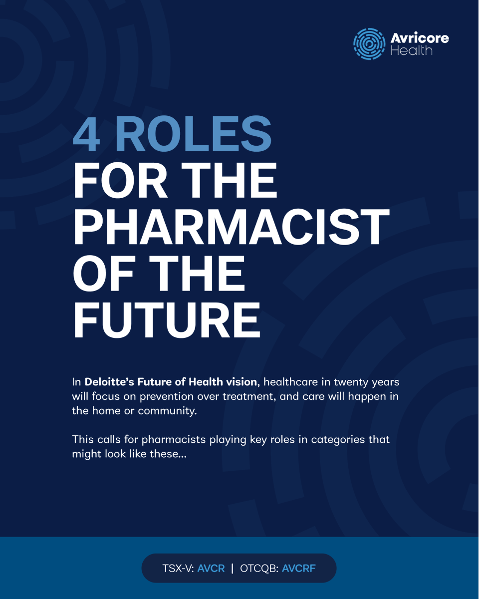Policy, investment &amp; tech are already shifting primary care in the UK to the community—aligning with Deloitte’s 20-year vision for a prevention-first system. The future of pharmacy is taking shape &amp; HealthTab is supporting it.

Read more: bit.ly/4dsA8Y3 $AVCR #healthtech