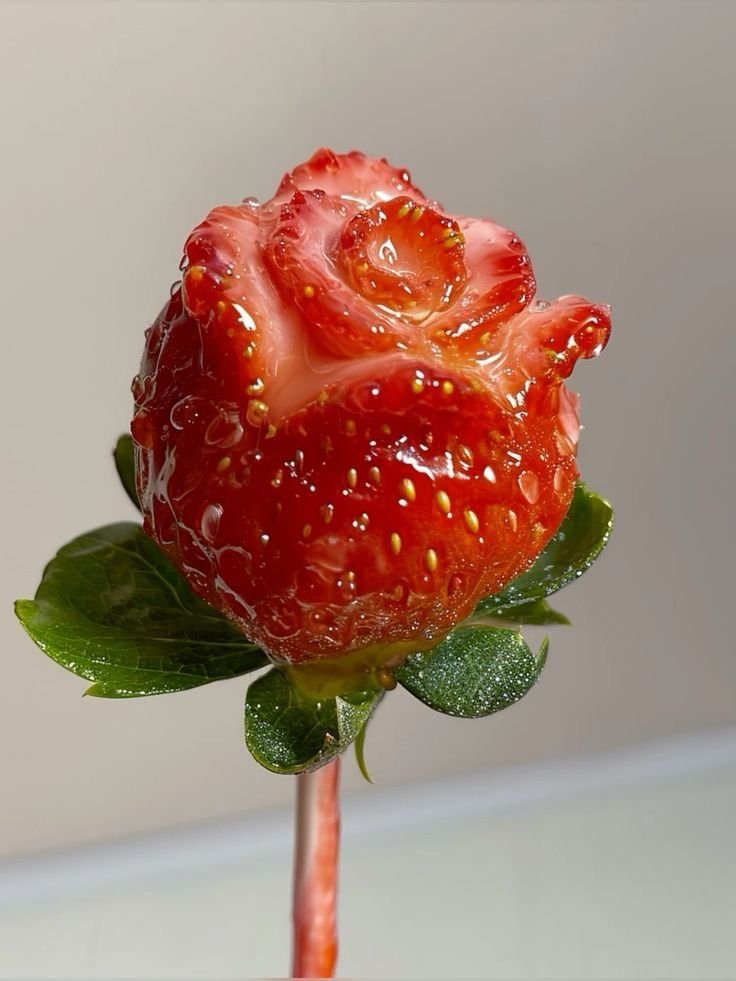 Strawberry roses