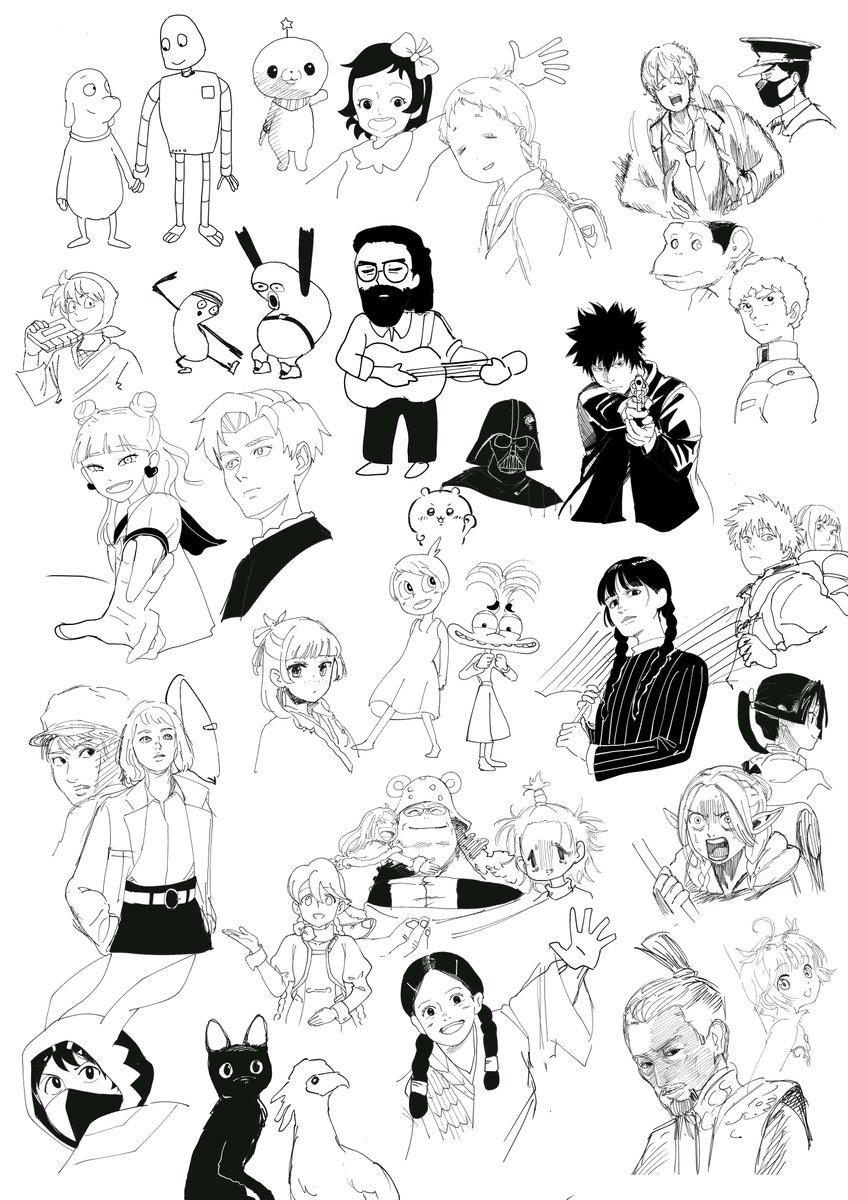 ついでに去年自分がハマったコンテンツも
描きました😆!

皆んなのおすすめも
聞きたいです!! 