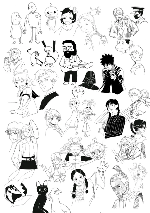 ついでに去年自分がハマったコンテンツも
描きました😆!

皆んなのおすすめも
聞きたいです!! 
