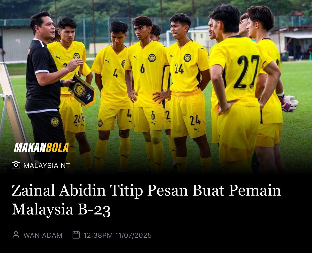 MakanBola on X: 