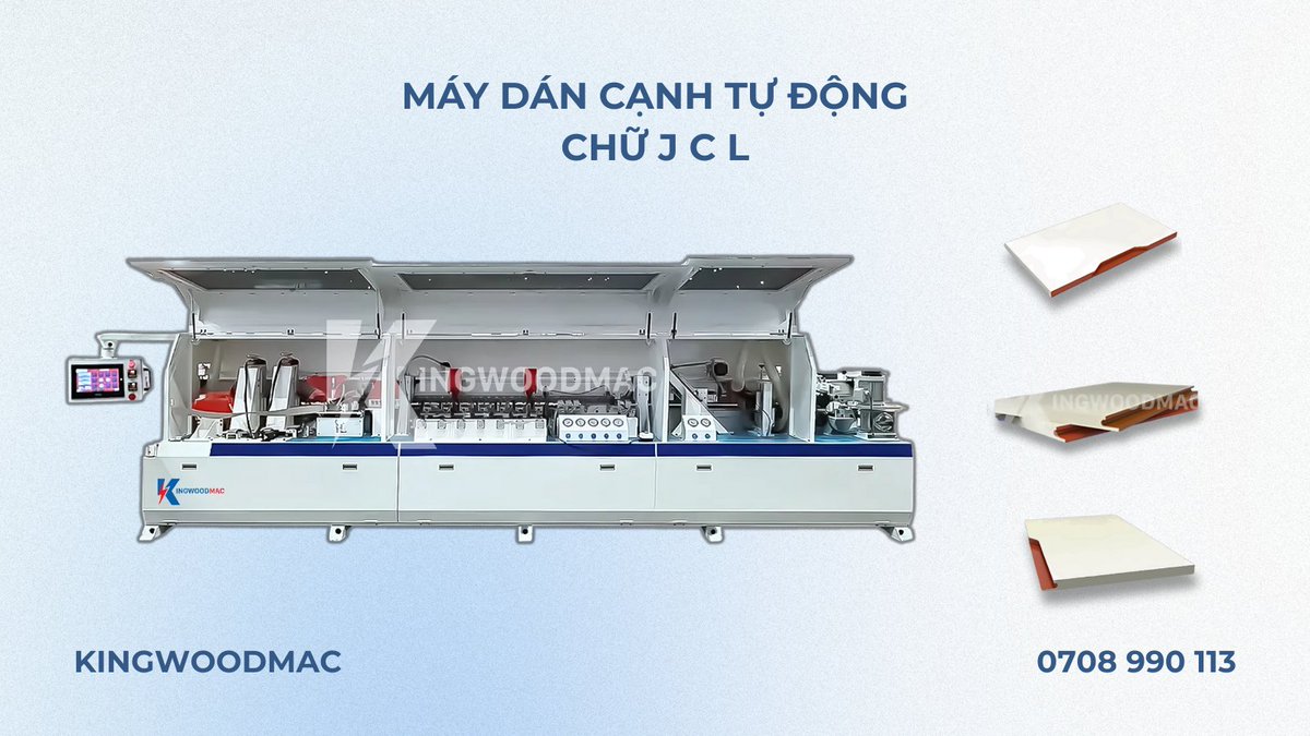 kingwoodmac1's tweet image. Máy dán cạnh là thiết bị chuyên dùng dán nẹp lên cạnh ván MDF, MFC, HDF...Giá máy dán cạnh gỗ công nghiệp dao dộng tùy thuộc vào số chức năng, thương hiệu và mức độ tự động hóa. 
#kingwoodmac #maydancanh #maychebiengo 
Link: kingwoodmac.com/may-dan-canh-t…