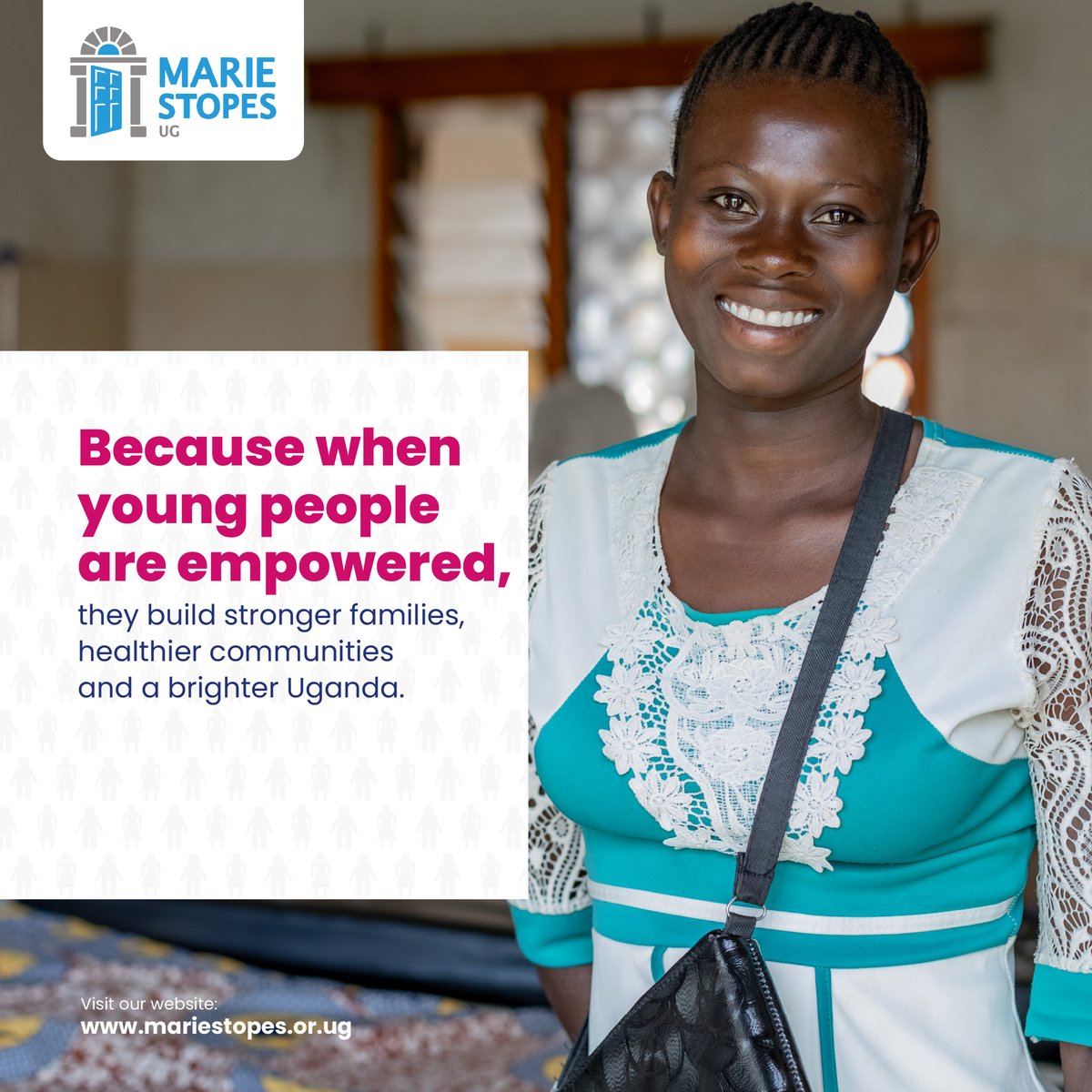 Over 23.8 million young people in Uganda deserve more than just hope.

They deserve access to the tools, information, and opportunities needed to shape their futures.

This #WorldPopulationDay , Marie Stopes Uganda reaffirms its commitment to empowering young people with accurate