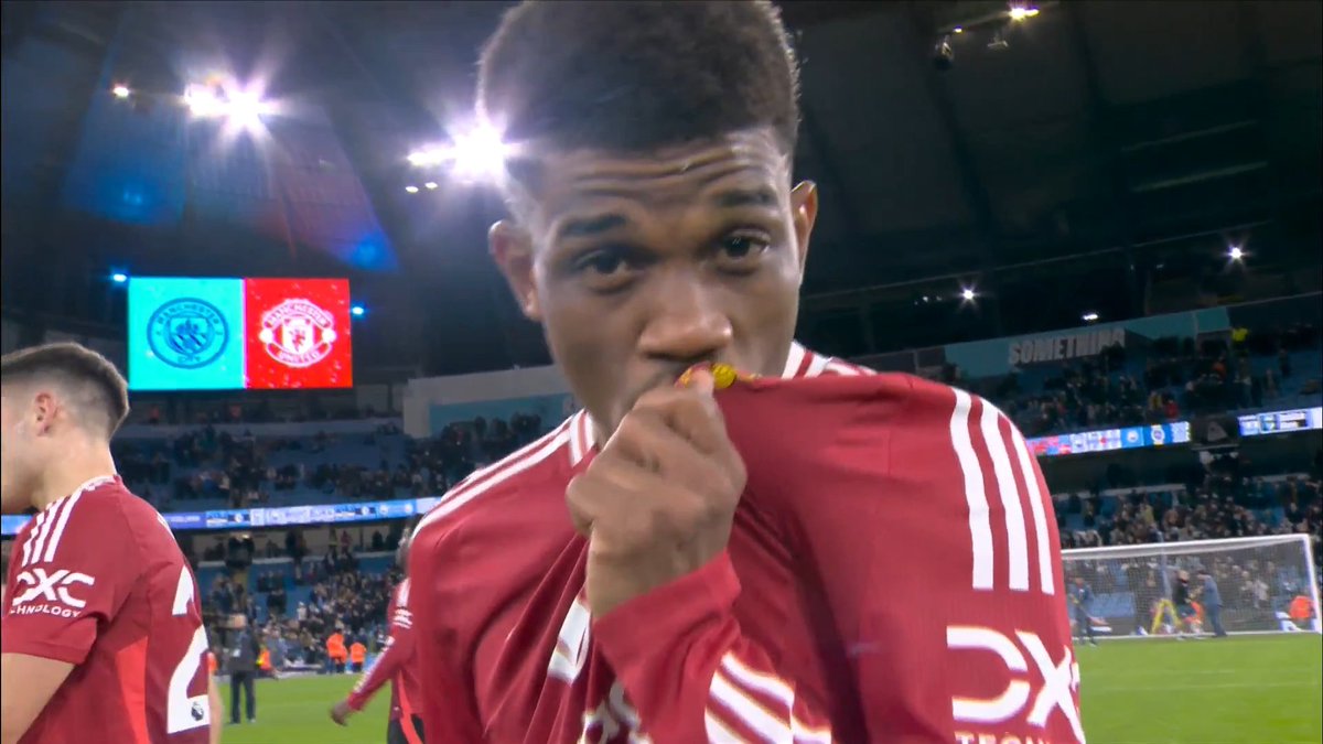 Stort grattis till Amad som fyller 23 idag! ❤️#mufc