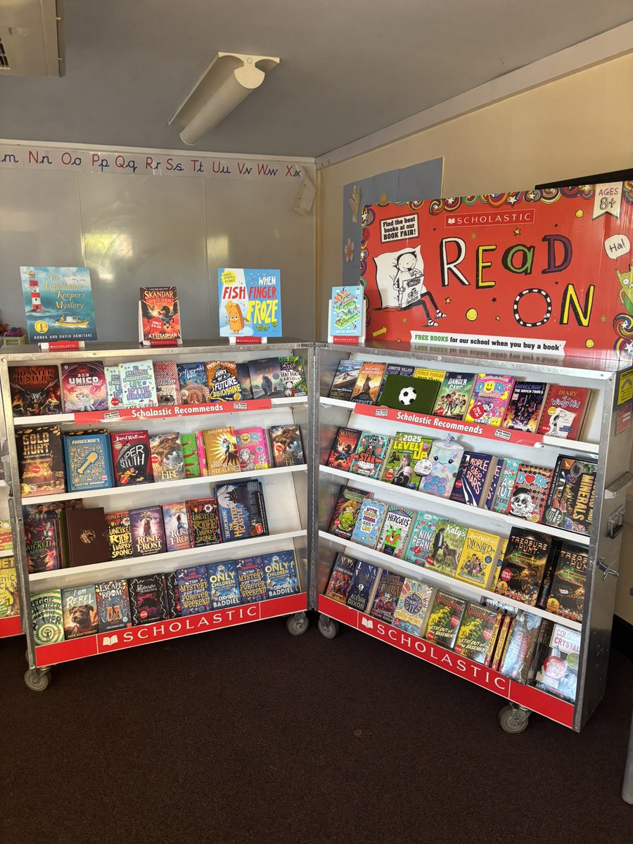 A fantastic morning and afternoon at the book fair yesterday! 📚 We’ll be in the hall again from 3:15-3:30 today! <a href="/WBJJuniorSchool/">William Barcroft Junior School</a>
