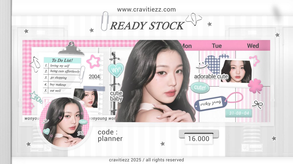 cravitiezz's tweet image. help repost please, thank u 💗

haii, biyan membawa layout rs ready stock jang wonyoung wony ive yang lucu dan bisa dijemput di dm yaa &amp;lt;3

#zonauang #zonajajan #zonaba