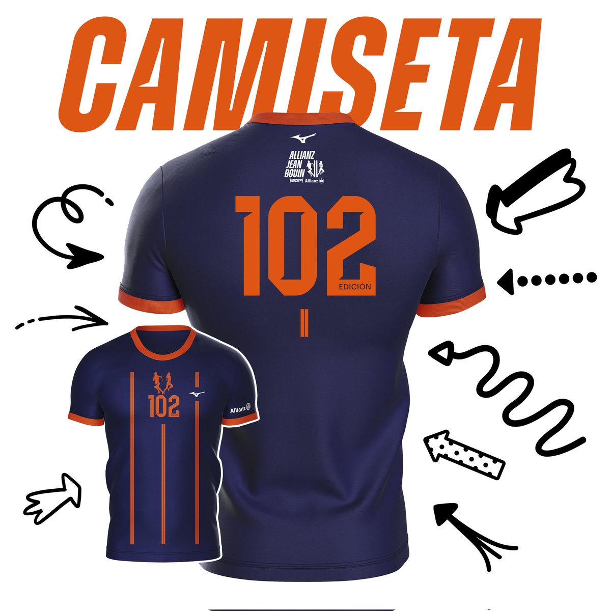 Las calles de <a href="/barcelona_cat/">Barcelona</a> (y seguramente de muchas otras ciudades), siempre están llenas de corredores que lucen la camiseta ICÓNICA de alguna de las ediciones de la carrera más longeva de España...

La 102ª Allianz Jean Bouin.

🔗 jeanbouin.mundodeportivo.com