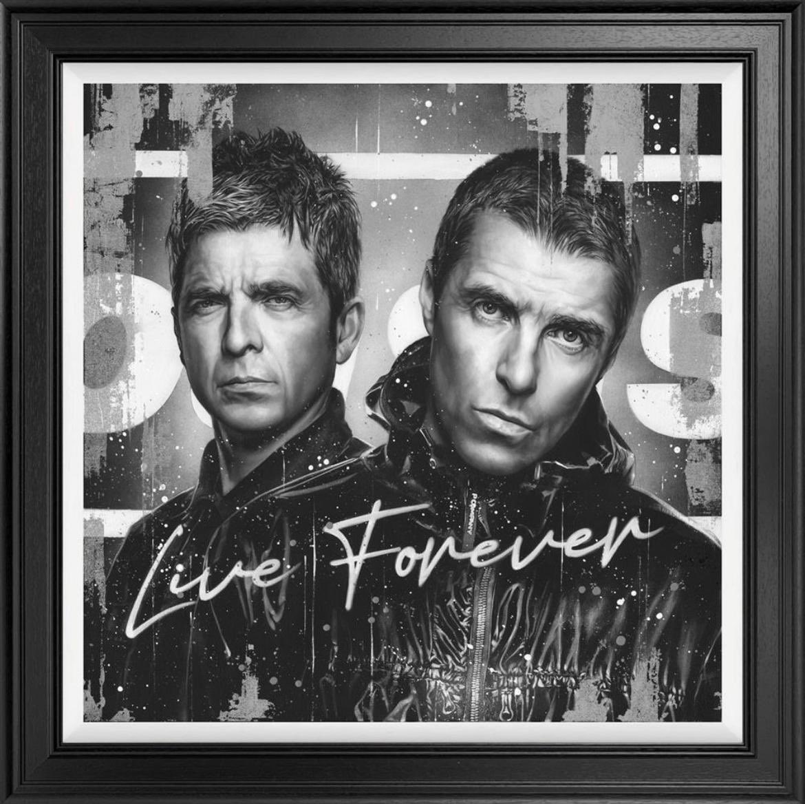 longridgegall's tweet image. Who’s off to Heaton Park this weekend?
Here we have “Live Forever” a signed limited edition print by Ben Jeffery available to order today.
Contact Nick at Longridge Gallery to secure yours today. The gallery will be open 10-5pm @Live_RV @Gillylancs @MarketingLancs 🎨 🎶 🎨