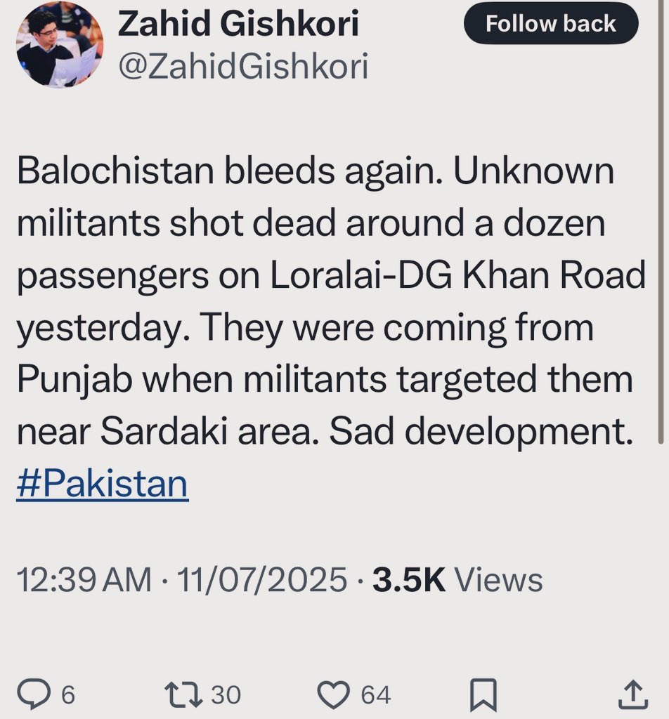 Not "unknown militants" Mr <a href="/ZahidGishkori/">Zahid Gishkori</a> 
They are known TERRORISTS backed by India / RAW and other hostile agencies
There should be no confusion!!