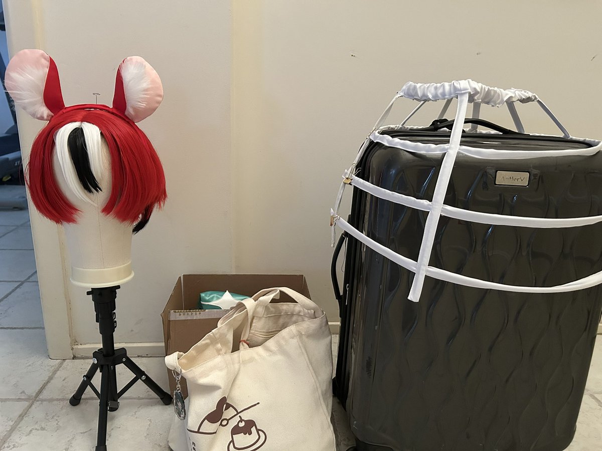 Packed and ready to go