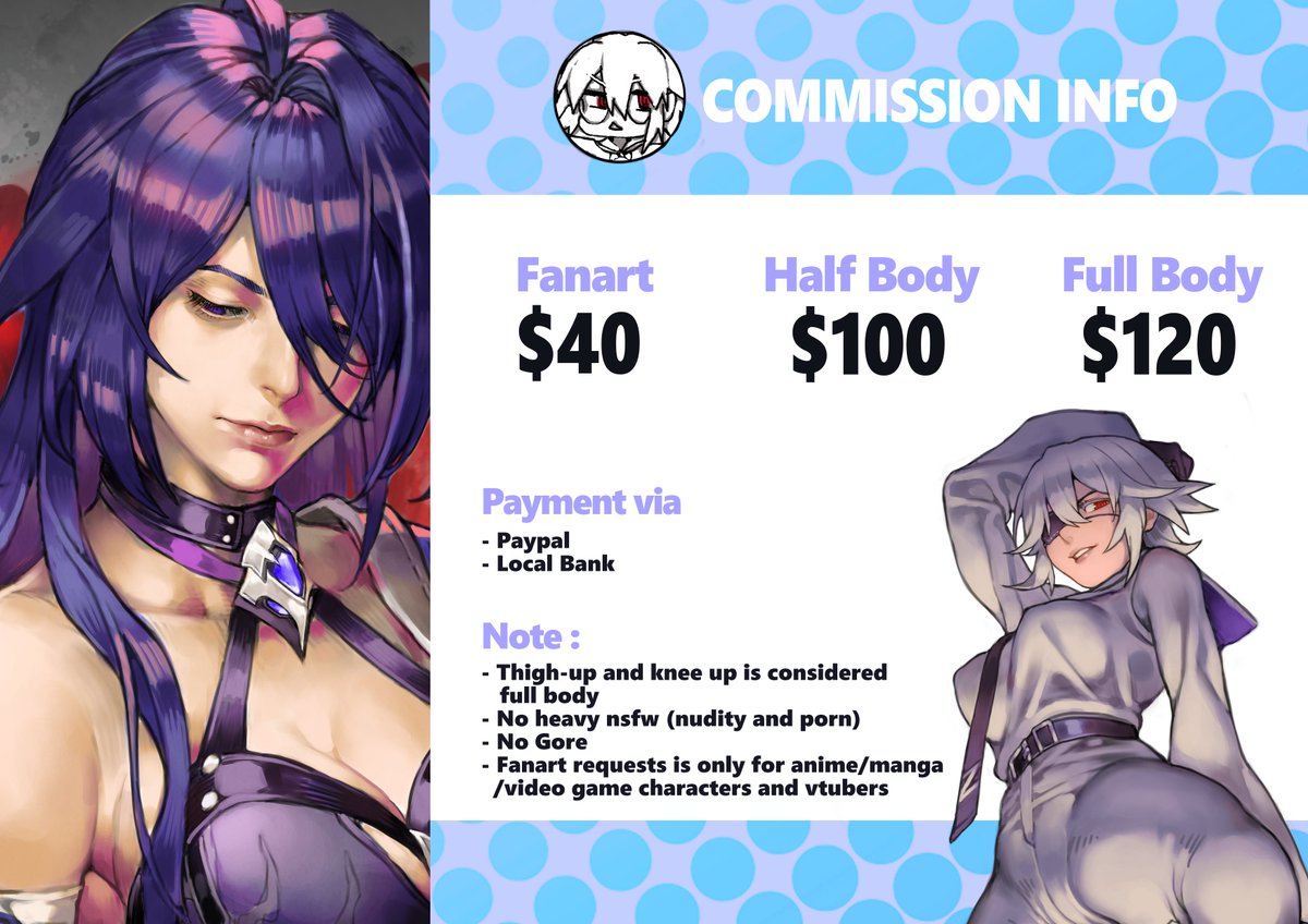 kayadesu_yo's tweet image. I'm opening commission again! I will be taking 3 slots only!!
Fanart requests is now open, there is no limit for requests!🔥
Dm me if you are interested!