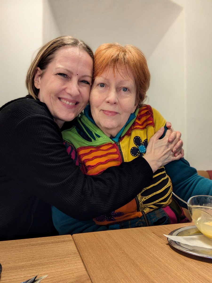 I have a question! 
Why are you all so surprised that my mom and I look the same? Are you not looking like your dad or mom?  
????