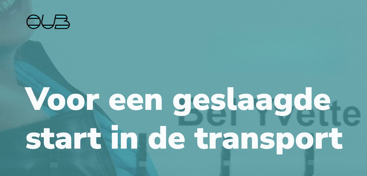 OUB doneert deel opleidingskosten, begin jij ook je eigen transportbedrijf?

stichtinghoogvliegers.nl/nieuws/2846/ou…