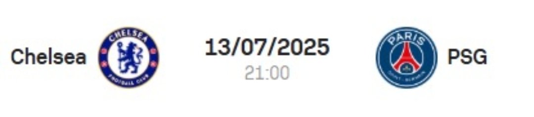 🌐Club World Cup 25 Final🌐

⚽️⚽️  Chelsea VS PSG  ⚽️⚽️

#BadBlueBoys will gift $BBB200k to a follower that guess the score.
To qualify:
➡️ like/repost
➡️ hold &gt;$BBB200k

Pick final score (time of 1st goal - tie breaker) in reply