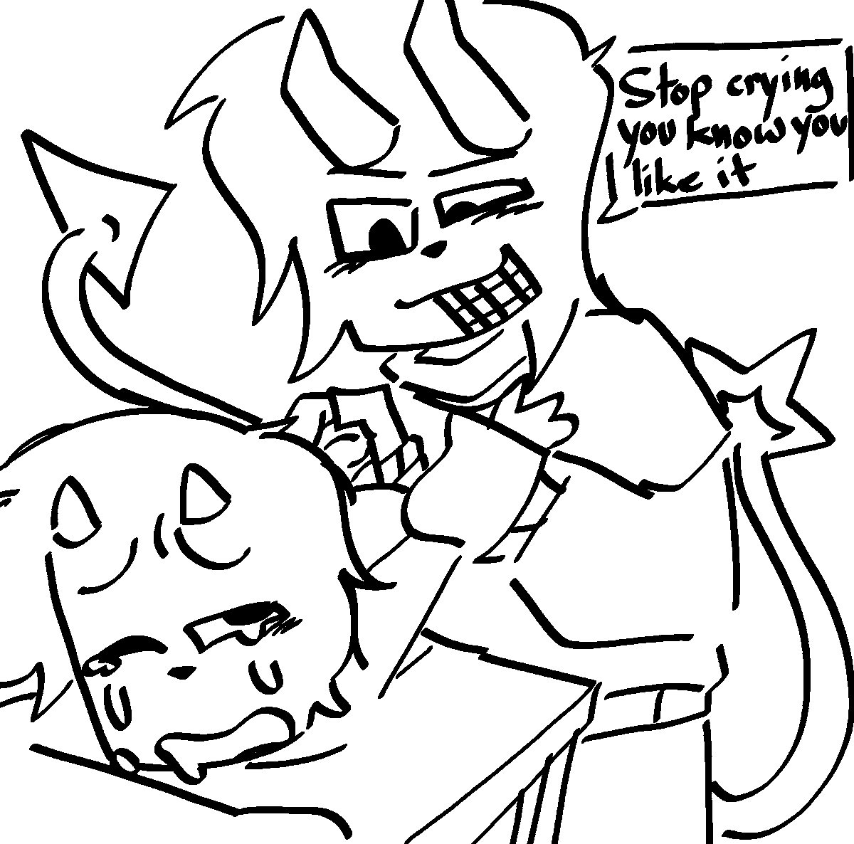 bitterpineapp1e's tweet photo. Making a straw page rn here's a doodle for now #prosaken #prosakentwt another bluudude and c00lkid https://t.co/6NYKFrkZqj