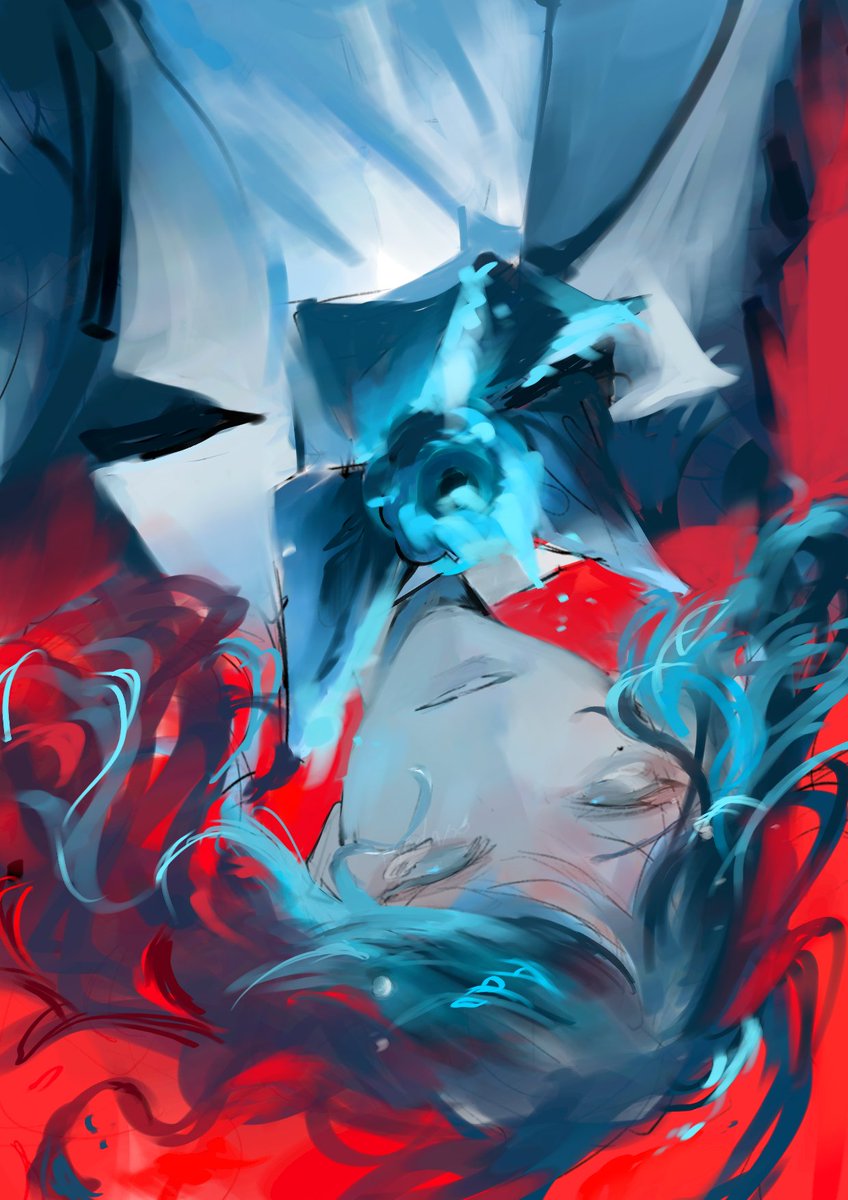 NpO5l's tweet image. 青い美しい光になって
#Adoart