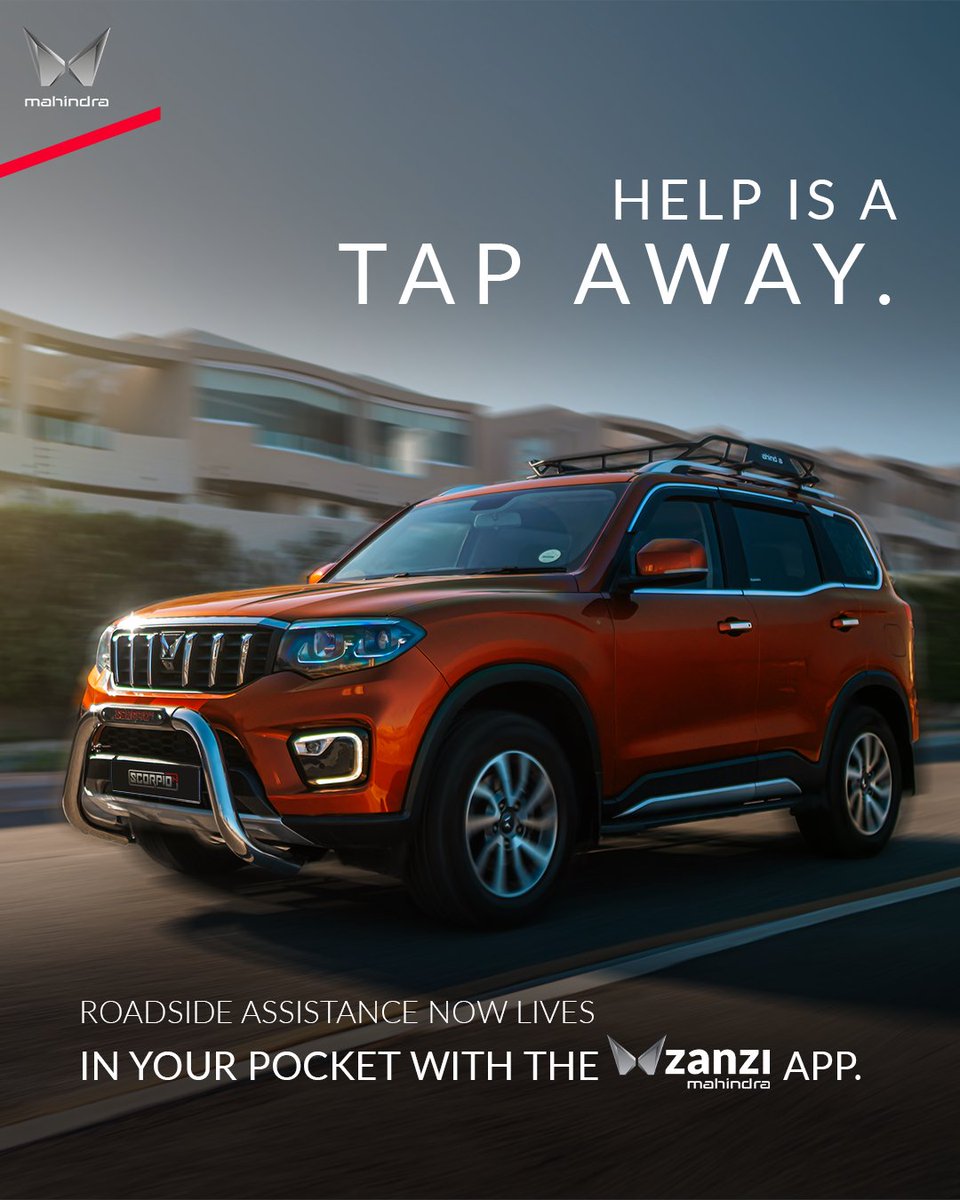Mahindra_SA's tweet image. The Mahindra Mzanzi App makes it easier than ever to access roadside assistance anytime, anywhere. With just a few taps, you can request help or find support.
Download the Mzanzi App today: tinyurl.com/2ru5zxrj
#MahindraSA