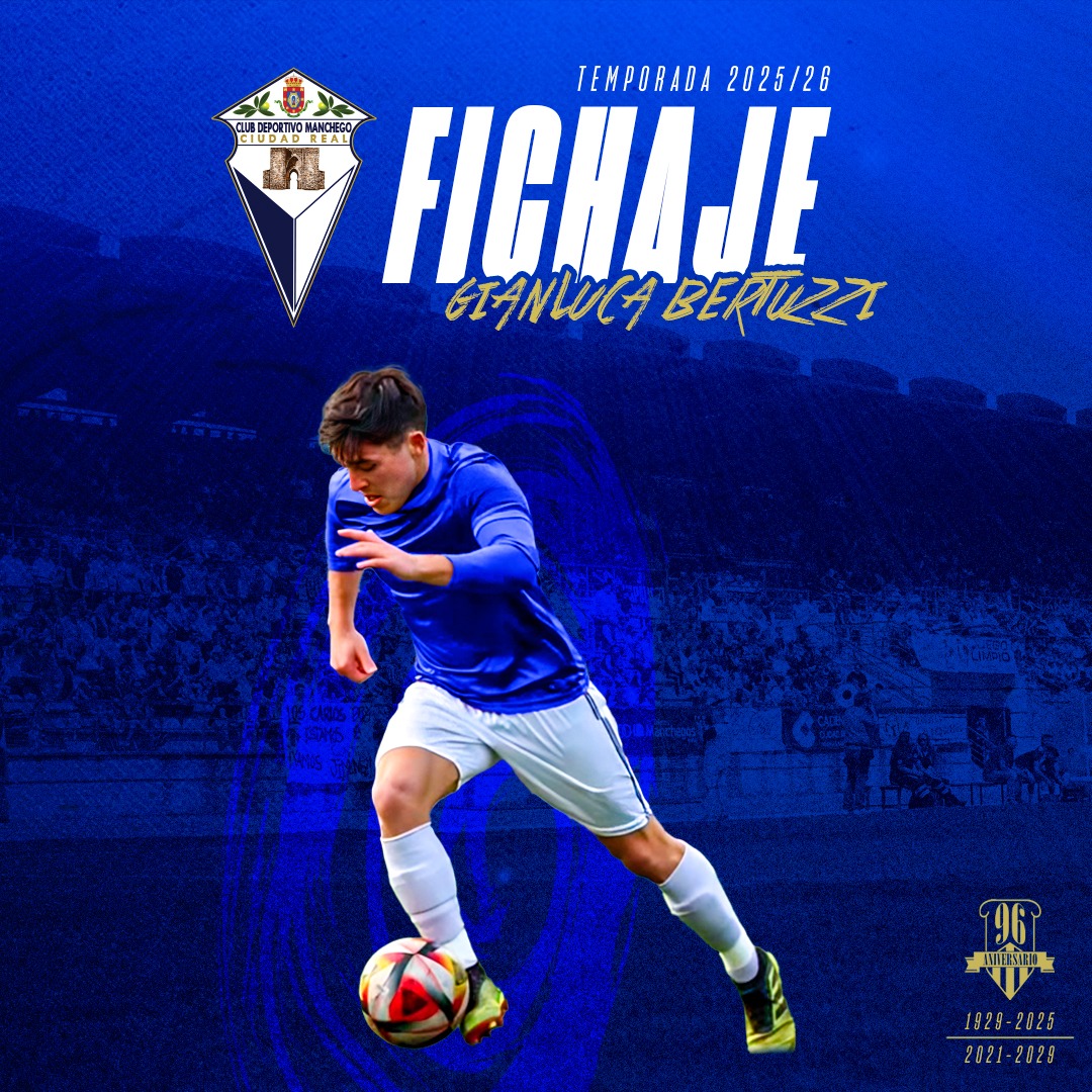 🔵OFICIAL | FICHAJE | DELANTERO | GIANLUCA BERTUZZI⚪️

Se incorpora a la disciplina mancheguista, para seguir conformando el equipo, y sumar una pieza más en el ataque, GIANLUCA BERTUZZI. BIENVENIDO 💙🤍

➕ℹ️cdmanchego.es/gianluca-bertu…

#AupaManchego