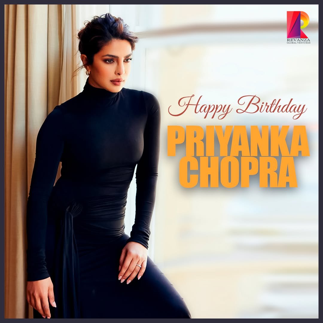Wishing a very Happy Birthday to the iconic and trailblazing Priyanka Chopra ! 💫🎬

<a href="/priyankachopra/">PRIYANKA</a> 

#PriyankaChopra #HappyBirthdayPriyanka #DesiGirl #Barfi #MaryKom #BajiraoMastani #TheWhiteTiger #Citadel #Birthdaywishes