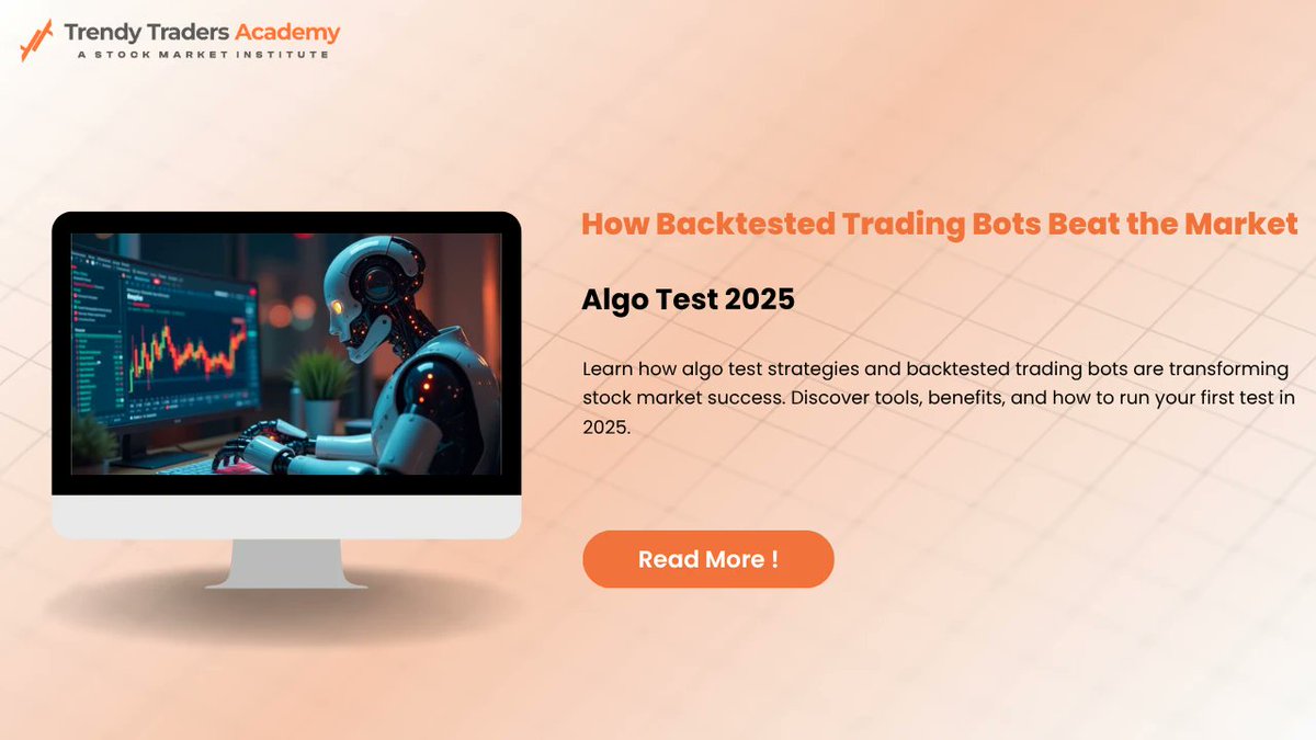 yogeshtrendy123's tweet image. Algo Test 2025: How Backtested Trading Bots Beat The Market

Learn how algo test strategies and backtested trading bots are transforming stock market success Discover tools, benefits how to run your first test in 2025

trendytraders.in/how-algo-test-…

#algotest​
​#algotradingbot