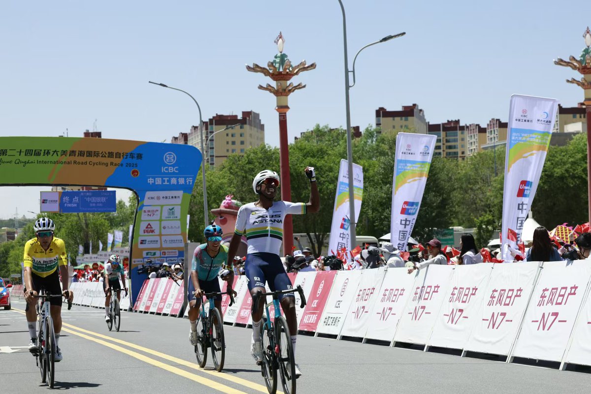 XDS Astana Team (@xdsastanateam) on Twitter photo 🇨🇳 RESULT: <a href="/TDQL_Official/">Tour of Magnificent Qinghai</a>
<a href="/henokmulubrhan/">HENOK MULUBRHAN</a> is the winner of Stage 6! Good job, Henok!
#XDSAstanaTeam 🇨🇳 RESULT: <a href="/TDQL_Official/">Tour of Magnificent Qinghai</a>
<a href="/henokmulubrhan/">HENOK MULUBRHAN</a> is the winner of Stage 6! Good job, Henok!
#XDSAstanaTeam