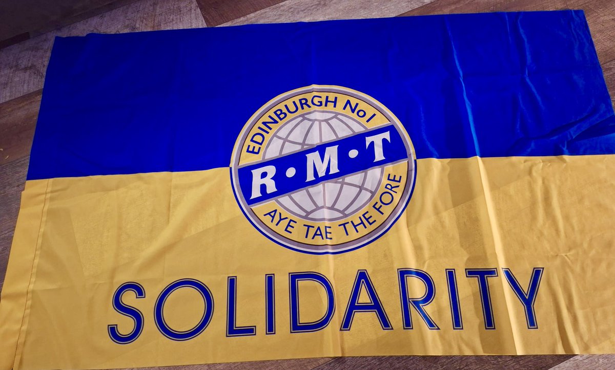 RMT UNiON EDINBUGH (@rmtedinburgh) on Twitter photo Another badge for the mighty Edinburgh RMT union branch. £5. Profits going to the non political Edinburgh Ukrainian Community Centre where we’ve been meeting for over a decade. Joanne - edinburgh1@rmt.org.uk Another badge for the mighty Edinburgh RMT union branch. £5. Profits going to the non political Edinburgh Ukrainian Community Centre where we’ve been meeting for over a decade. Joanne - edinburgh1@rmt.org.uk