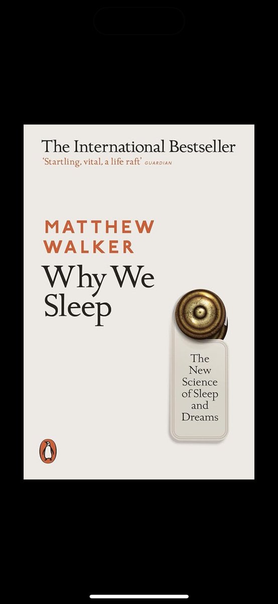 devadam88's tweet image. Reading this book most days for a couple of weeks now. Fascinating and really scary insights about how sleep deprivation can impact your health.