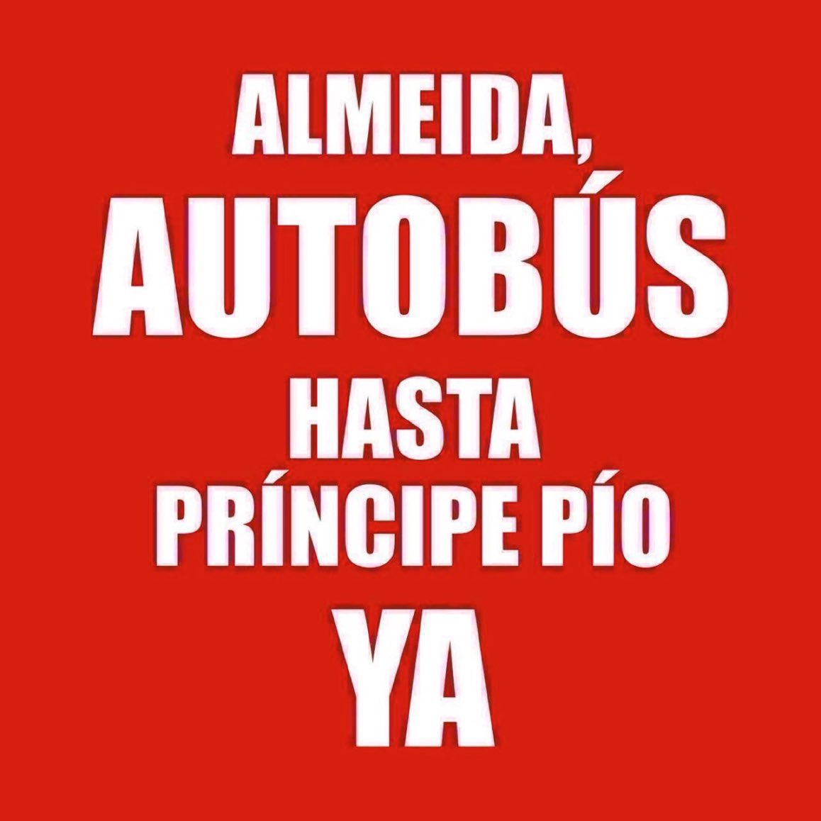 RuffusTF's tweet photo. El único acondicionamiento aceptable del infernal, impresentable y chapucero apeadero de Cuatro Vientos es que vuelva a ser una parada.
¡Autobús hasta PPío ya!
@AlmeidaPP_ 
@IdiazAyuso
(@EmilioDelgadoOr @manuelabergerot @espinar_mar @CandeTesta)
#Alcorcón #Móstoles #Madrid #CAM https://t.co/zhd76orUOZ
