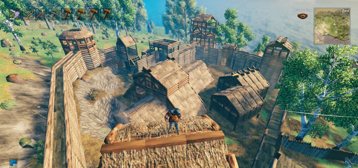 slepoismile's tweet photo. Every time I enter Valheim, I promise myself that I will complete the game, and every time I just build from wood. Well, I also love the movie The Northman #movie #indiegame #art #culture #history #game_development #gamedev #game_design #videogames #Valheim #The_Northman https://t.co/H4BuddBDkT