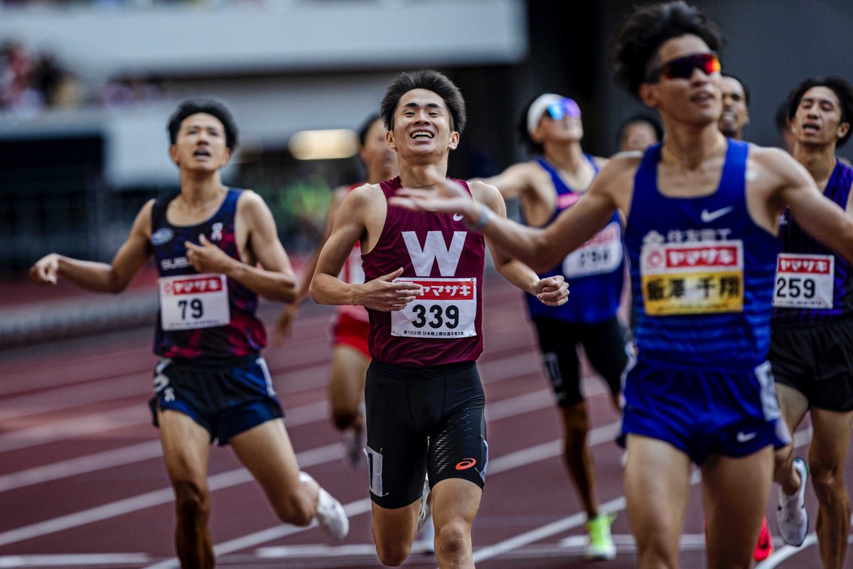 TrackTownJPN's tweet photo. ＜TrackTownJPN7月11日内容③＞
https://t.co/uNmtNvG3wF

名勝負多かった日本選手権
・国立開催だからこその熱気、応援ムードがあった
・中長距離選手のサブトラ問題あった
・予選、決勝あった男子5000m良いコンテンツだったかも ・ヨンパー山内選手、豊田将樹、センゴ山口智規選手、ディーン元気選手 https://t.co/srfVxIBcK6
