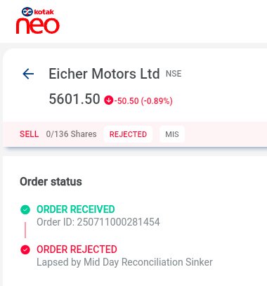 tiwaribasu's tweet photo. What does that even mean?

Why would you even reject to close an open MIS order? Who bears the loss?

#scam https://t.co/cdRbgTLQ9T