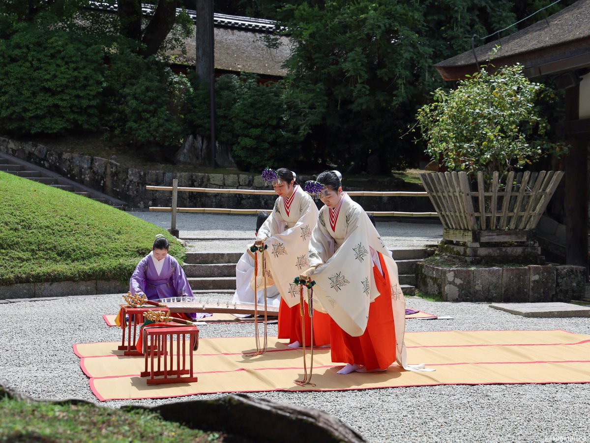 七月十一日】午前10時より #旬祭 が斎行されました。 #平安時代に