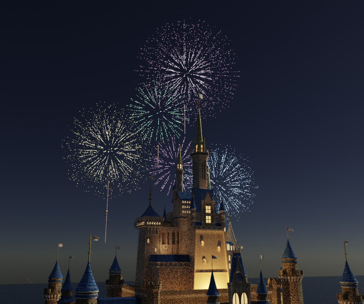 kk16_3d's tweet image. wip
花火追加した
@e3D93297354 のYouTubeを参考にさせていただきました。
ここから煙もと雲も追加する
#blender #3dcg