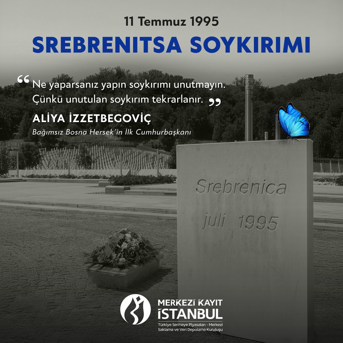 Srebrenitsa’da 11 Temmuz 1995 tarihinde uğradıkları soykırımda şehit olan Boşnak kardeşlerimizin ruhları şad olsun. Srebrenitsa Soykırımı’nı unutmayacağız.
#Srebrenitsa #soykırım