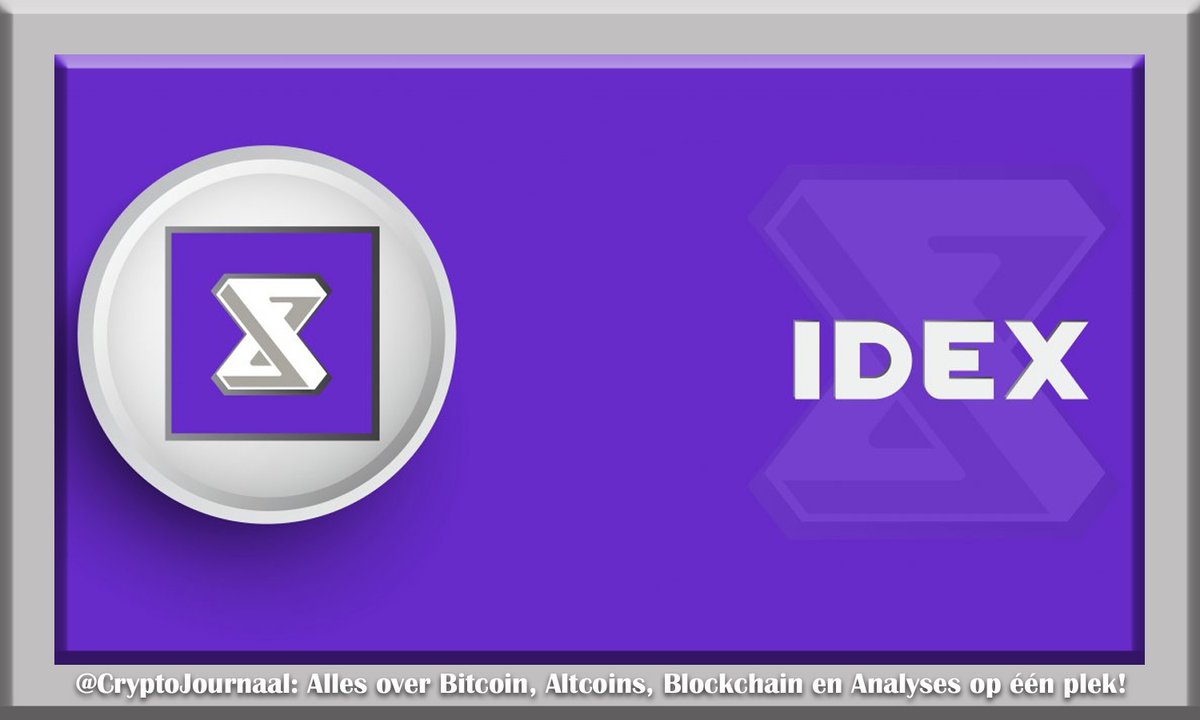 Idex ( $IDEX ) - #Explainer 💡 What is Idex ( $IDEX )? Idex is a hybrid  decentralized exchange (DEX) that combines the advantages of a traditional  order book with an automated