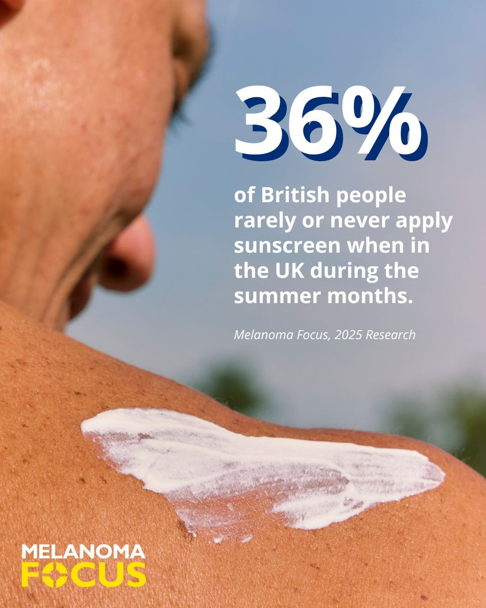 While you're making plans to enjoy the sunshine this weekend, please let this be your reminder to protect your skin. Each time you burn you are increasing your risk of melanoma skin cancer.☀️ 

Learn more 👉 buff.ly/9azzWKh 

#melanoma #heatwave #ukheatwave #sunsafety