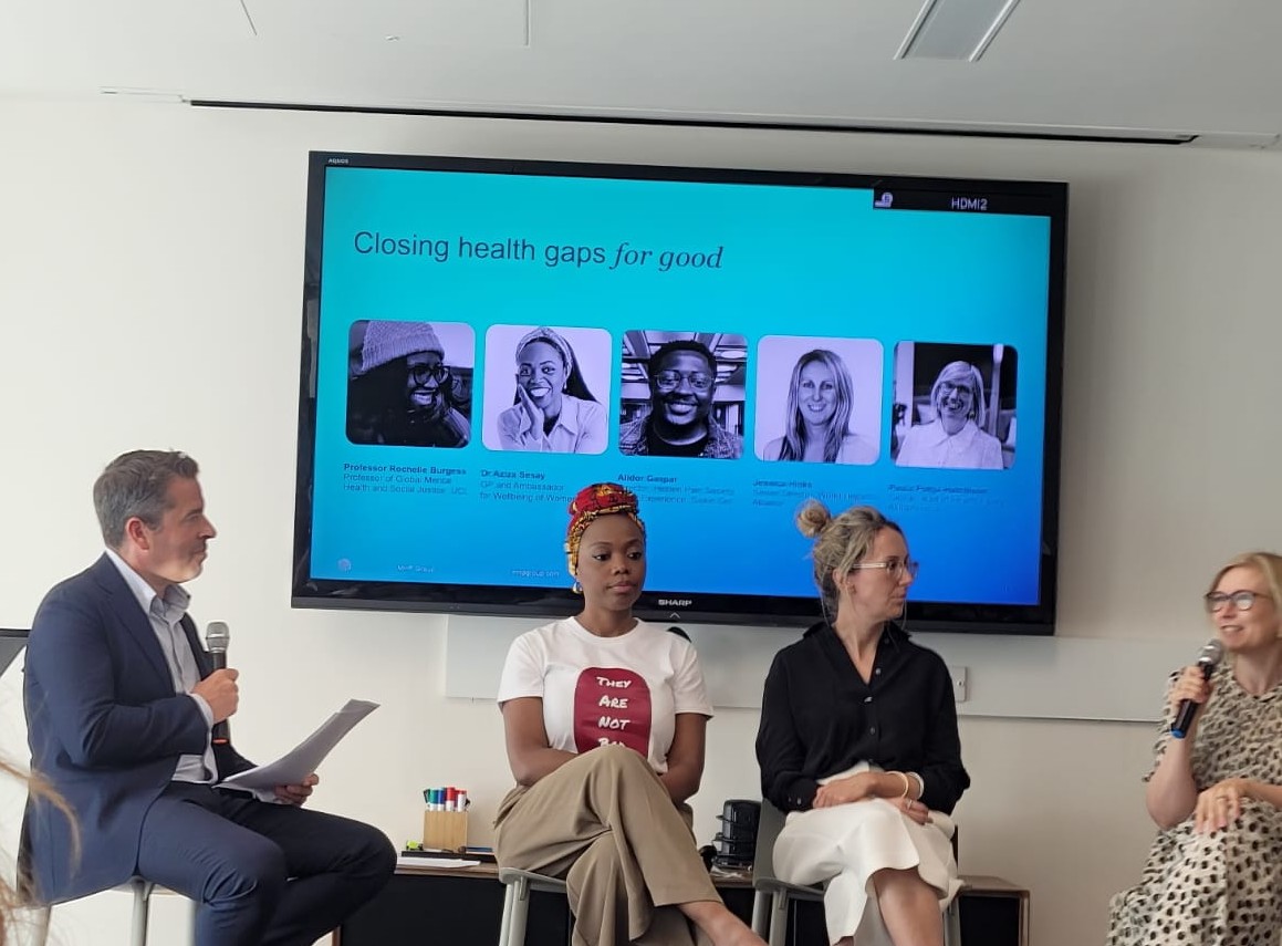 TUF_tweets's tweet image. 🟠🟣Health inequalities 🟣🟠Great to be at the launch of People Centric Advocacy Framework aimed at addressing #healthinequities. An excellent discussion exploring new approaches to effectively engage underserved and diverse populations. Thanks to @MHPGroup_ #urology