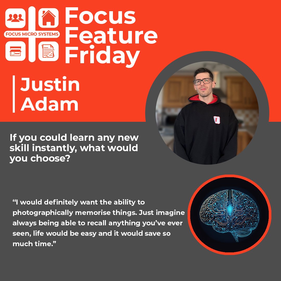 Here’s a bit of Friday fun! 🌟

We asked Justin, “If you could learn any new skill instantly, what would you choose?” and he chose having a photographic memory.

What would you pick? Let us know in the comments!

#PropertyManagement #MeetTheTeam #TeamPhoto