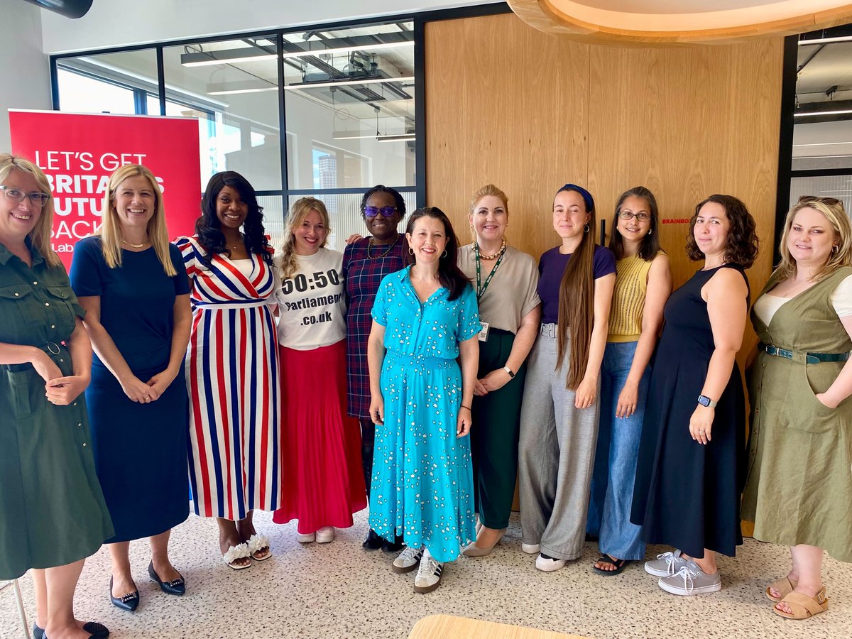 50:50 Parliament (@5050parliament) on Twitter photo 50:50 was delighted to continue our programme of round tables on candidate selections with the Parties by meeting with <a href="/elliereeves/">Ellie Reeves</a> and Charlotte Walker Director of Campaigns at Labour HQ yesterday
#Labour #WomeninPolitics #WomeninLeadership #CandidateSelections #Elections 50:50 was delighted to continue our programme of round tables on candidate selections with the Parties by meeting with <a href="/elliereeves/">Ellie Reeves</a> and Charlotte Walker Director of Campaigns at Labour HQ yesterday
#Labour #WomeninPolitics #WomeninLeadership #CandidateSelections #Elections