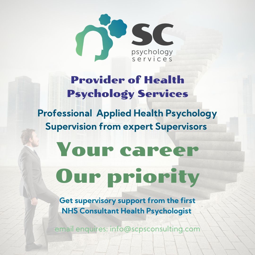 Personal health psychology supervision - the best way to focus your reflective practice and professional development. Gives you a reflective space to fulfil your HCPC registration/CPD requirements. Includes exclusive web material for those who purchase supervision services.