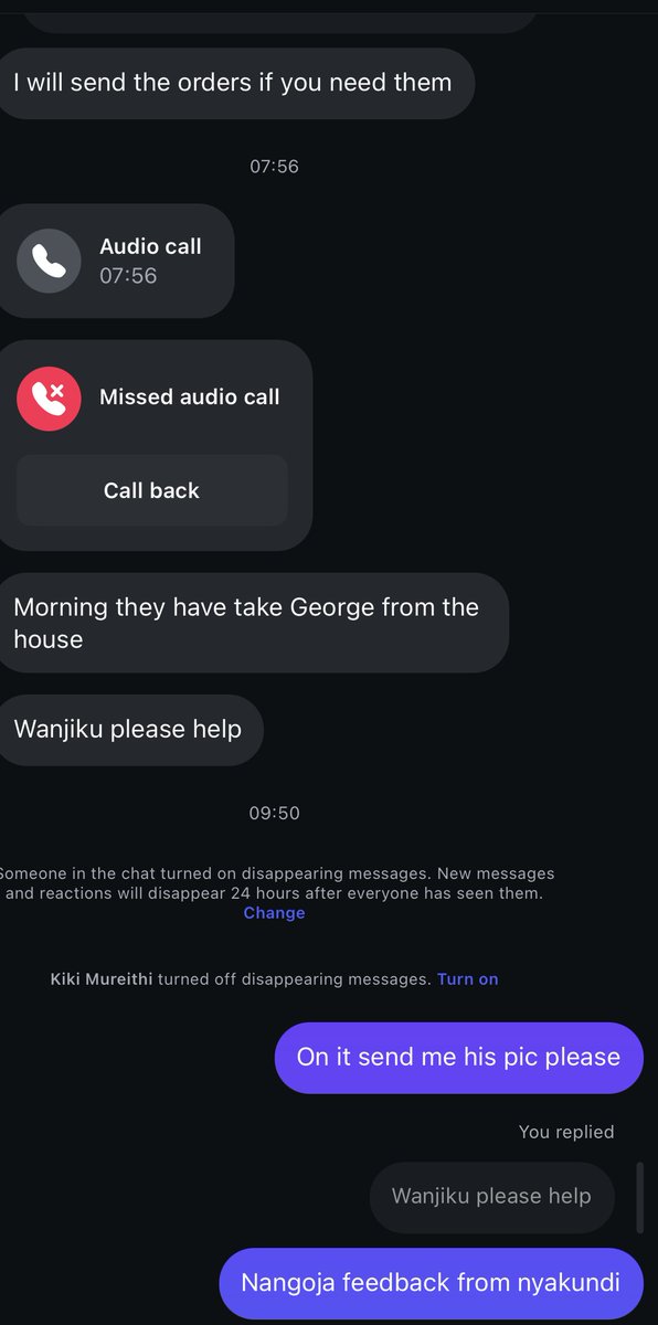 Pleaae amplify .I need urgent help before they kill somebody’s son .<a href="/Nyandia_G/">Nyandia Gachago, ACIM</a>  <a href="/C_NyaKundiH/">Cyprian, Is Nyakundi</a>  <a href="/AokoOtieno_/">Maverick Aoko</a>  <a href="/MikeSonko/">Mike Sonko</a>  <a href="/Mabonga_254/">Mavin Mabonga</a>  <a href="/MrRightSolana/">Mr Right</a>  <a href="/Kibet_bull/">Yoko</a>  @KibetBullbackup  <a href="/GeorgeNatembeya/">George Natembeya</a>