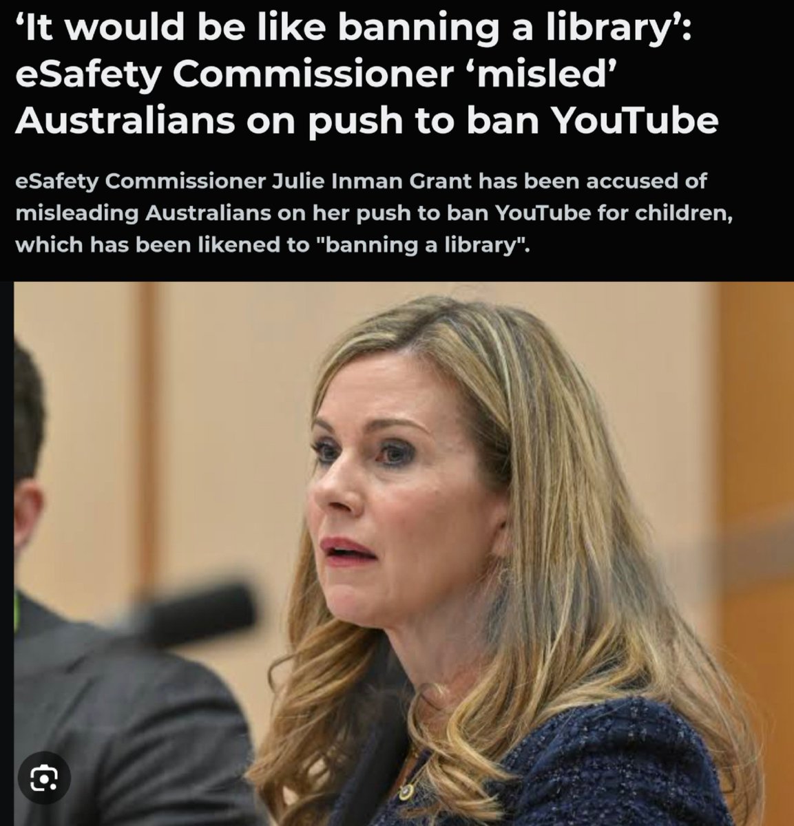 FranMooMoo's tweet photo. Australia's eSafety Censorship Commissar has been accused of using research to mislead Aussies about the social media ban for under 16s. Julie Inman-Grant repeatedly refused to release the full study but sky news got it through FOI. The results are damaging to her credibility imo. It in fact, found that YouTube was one of the safest platforms for key risk concerns such as grooming, sexual harassment and bullying. Children are more likely to be bullied via text messages than on YouTube. X, the platform she keeps taking to court (at taxpayer's expense), didn't even appear to be included separately. 

See full sky news article and details below.