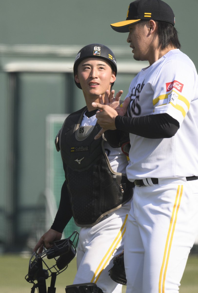 #プロ野球ai的身長差大集合
#藤田悠太郎 選手  #杉山一樹 投手