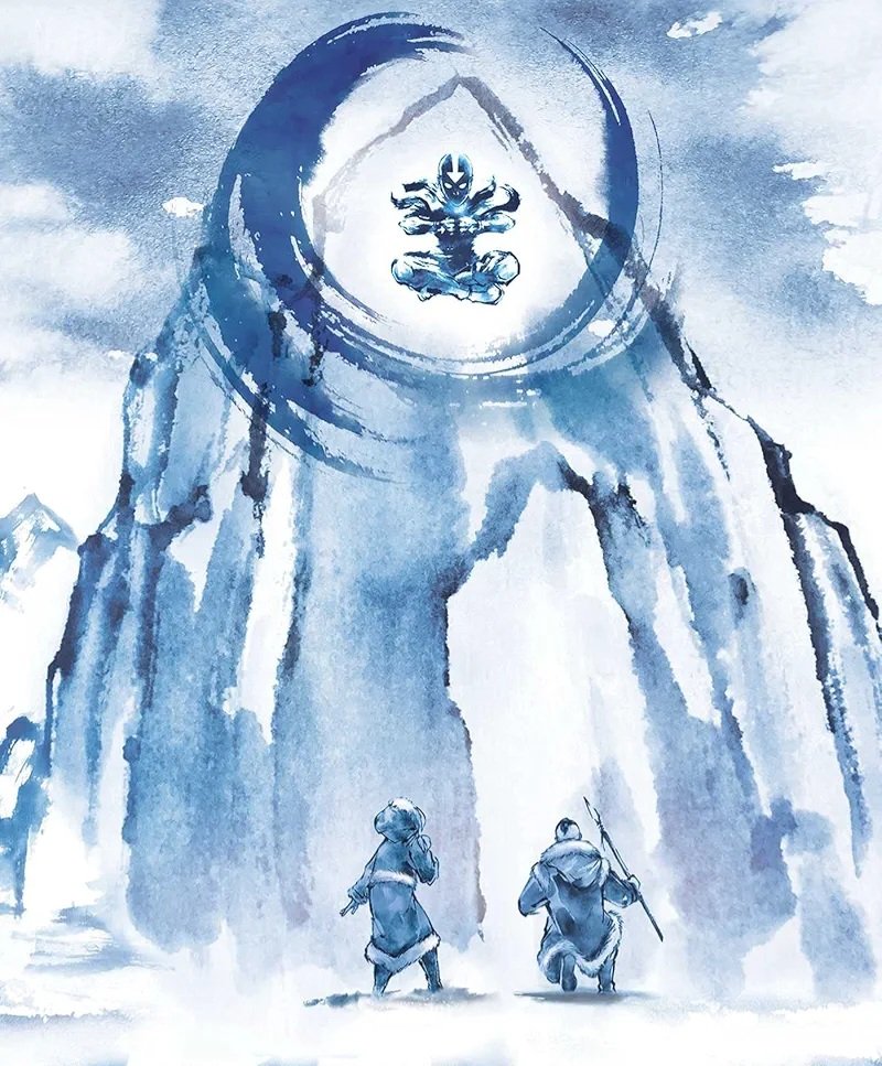 4vataruniverse's tweet image. The Boy in the Iceberg