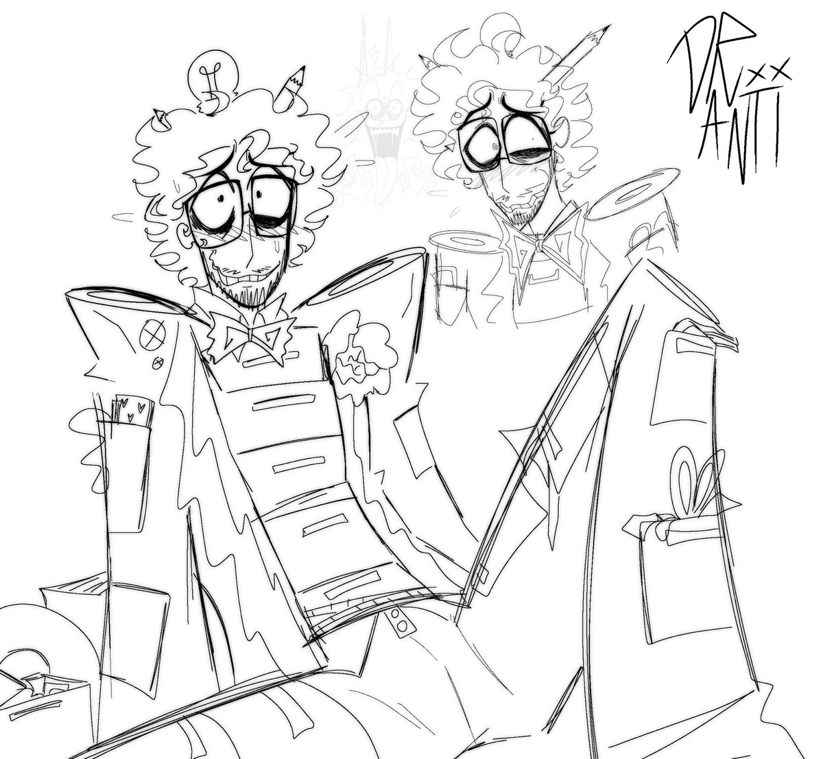 dr_antikechi's tweet image. NEW FIXATION UNLOCKED here’s some doodles of my 2 favorite losers 🫶💖💖
#dateeverythinggame #DATEEVERYTHING #dateeverythingtwt #dateeverythinghector #dateeverythingjerry