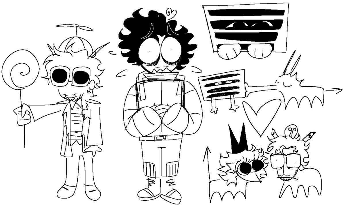 dr_antikechi's tweet image. NEW FIXATION UNLOCKED here’s some doodles of my 2 favorite losers 🫶💖💖
#dateeverythinggame #DATEEVERYTHING #dateeverythingtwt #dateeverythinghector #dateeverythingjerry
