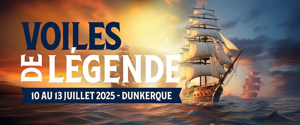 AIVP (@aivp_net) on Twitter photo ๐ฃ Jusqu'au ๐ 13 juillet 2025, Dunkerque vit au rythme des embruns et des chants marins en accueillant โต ๐๐๐ฌ ๐๐จ๐ข๐ฅ๐๐ฌ ๐๐ ๐๐ฬ๐ ๐๐ง๐๐, une escale spectaculaire de la ๐๐๐ฅ๐ฅ ๐๐ก๐ข๐ฉ๐ฌ ๐๐๐๐๐ฌ.
๐ Programme complet ร retrouver sur : swll.to/zxchHeH ๐ฃ Jusqu'au ๐ 13 juillet 2025, Dunkerque vit au rythme des embruns et des chants marins en accueillant โต ๐๐๐ฌ ๐๐จ๐ข๐ฅ๐๐ฌ ๐๐ ๐๐ฬ๐ ๐๐ง๐๐, une escale spectaculaire de la ๐๐๐ฅ๐ฅ ๐๐ก๐ข๐ฉ๐ฌ ๐๐๐๐๐ฌ.
๐ Programme complet ร retrouver sur : swll.to/zxchHeH