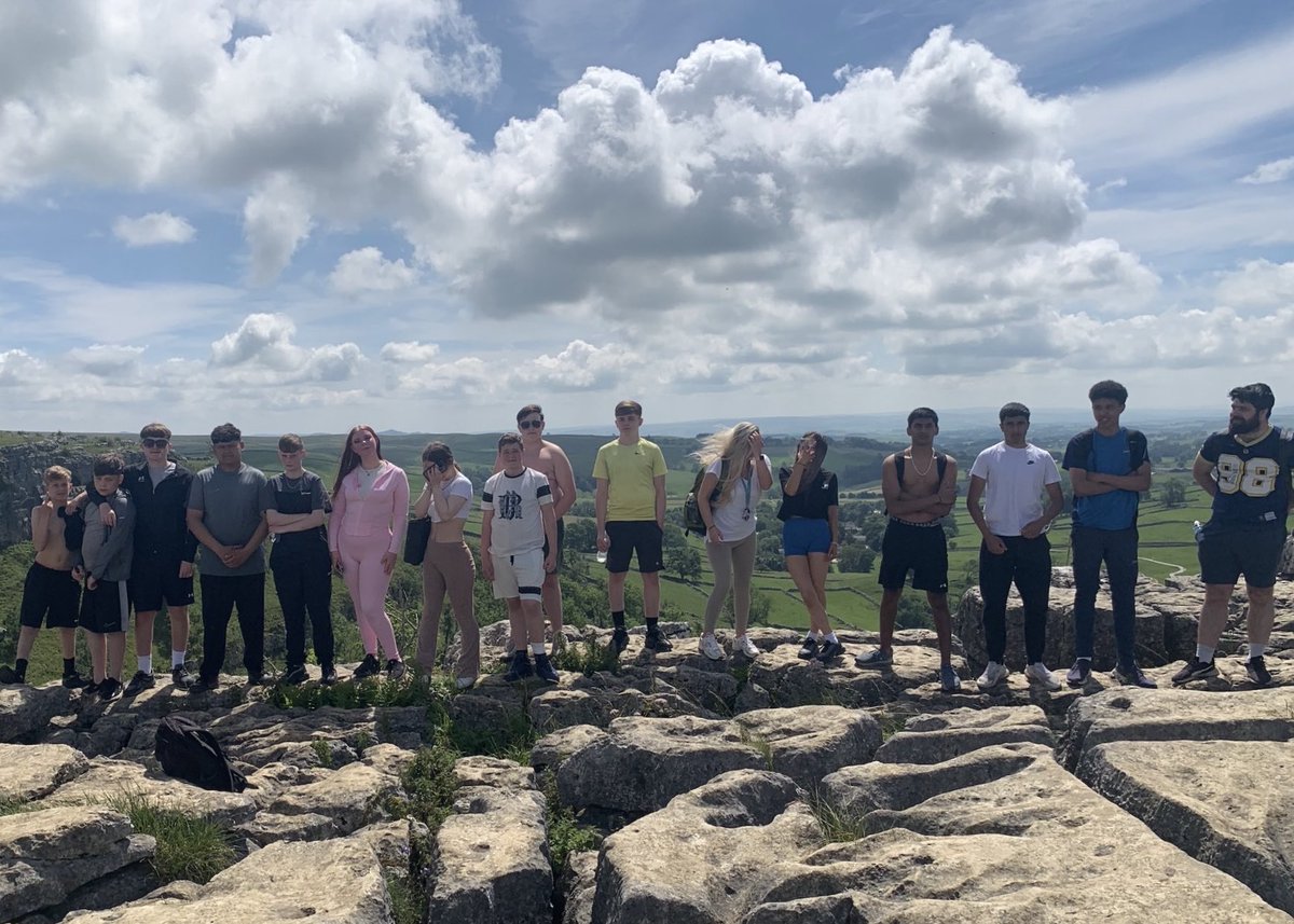ap_whitley's tweet image. A successful expedition to Malham Cove for Year 10 yesterday, as part of their Vocational Studies BTEC. ⁦@ImpactMAT⁩