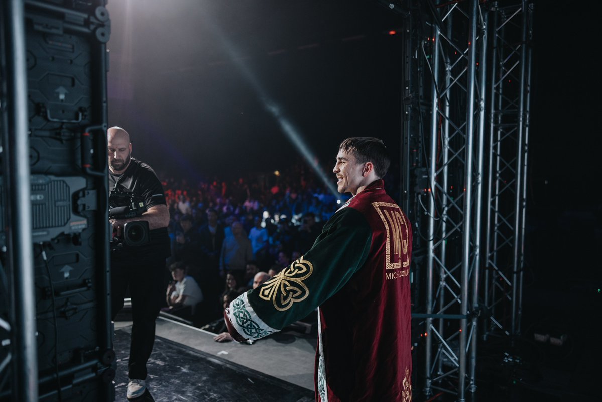WassermanBoxing's tweet image. Next time we see this walkout... ๐ ๐ฎ๐ช
@mickconlan11 is coming to Dublin, Sept 5 live on Channel 5 to take on Jack Bateson ๐ฅ
@infintument | @Ladbrokes | #ReturnOfTheMick