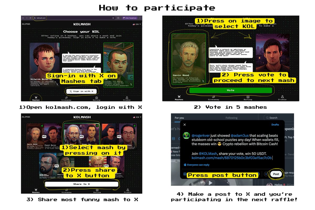 Horlu.stx (@horlu8) on Twitter photo Good morning, Crypto Twitter! If youβve been keeping up, youβve probably noticed me raving about KOLmash lately. Letβs break it all down together! ππ
This cool Web3 project taps into the attention economy. Yes, your time and engagement are like gold!.
<a href="/K0LMash/">KOLMash</a> uses AI to whip Good morning, Crypto Twitter! If youβve been keeping up, youβve probably noticed me raving about KOLmash lately. Letβs break it all down together! ππ
This cool Web3 project taps into the attention economy. Yes, your time and engagement are like gold!.
<a href="/K0LMash/">KOLMash</a> uses AI to whip